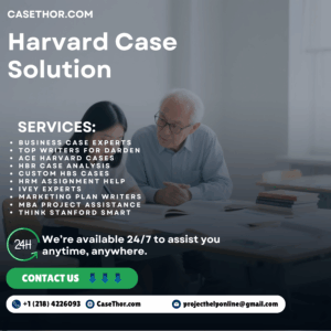 Harvard Case Solution