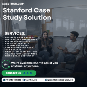 Stanford Case Study Solution